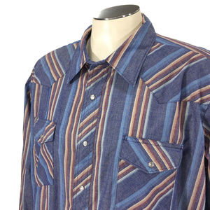 Wrangler Western Pearl‎ Snap Shirt
